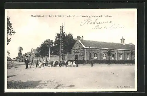 AK Mazingarbe-les-Brebis, Ouvroir des Mines de Béthune