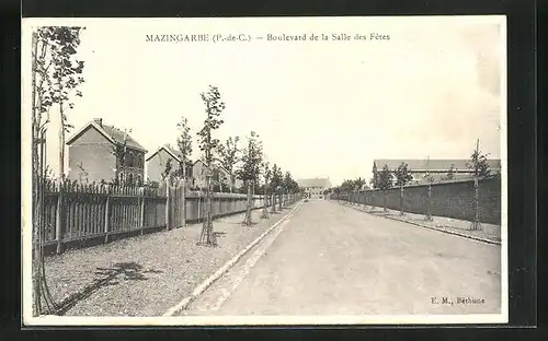 AK Mazingarbe, Boulevard de la Salle des Fêtes
