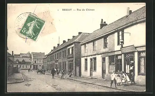 AK Bruay, Rue du Château
