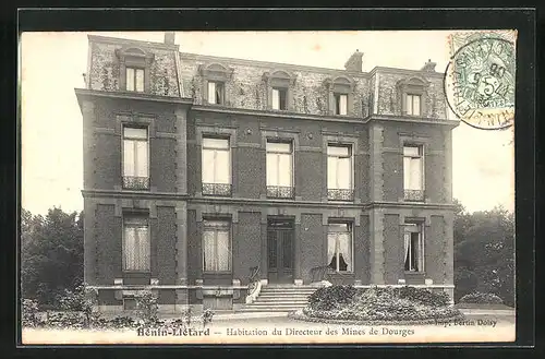 AK Hénin-Liétard, Habitation du Directeurs des Mines de Dourges