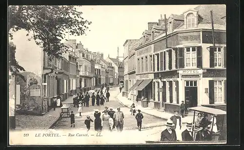 AK Le Portel, Rue Carnot