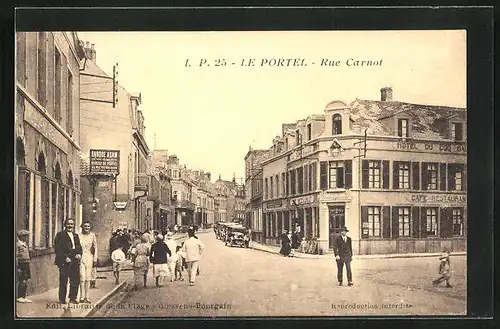 AK Le Portel, Rue Carnot