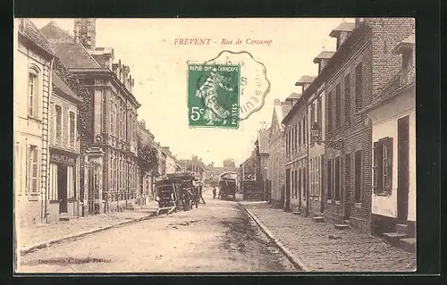AK Frévent, Rue de Cercamp