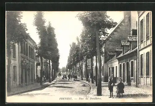 AK Frévent, Rue de Doullens