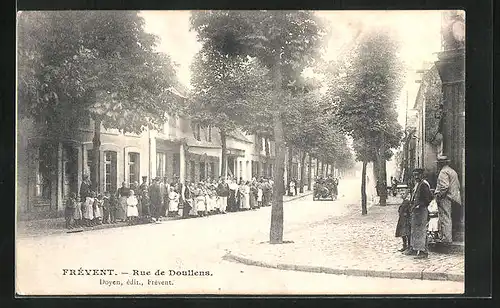 AK Frévent, Rue de Doullens