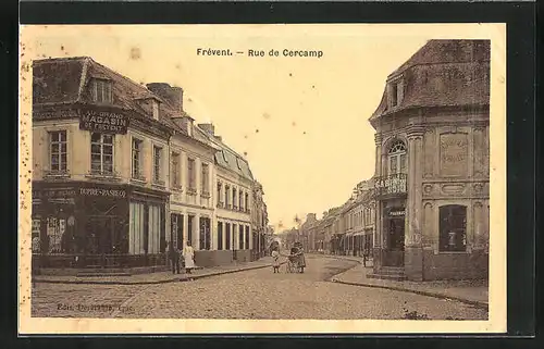 AK Frévent, Rue de Cercamp