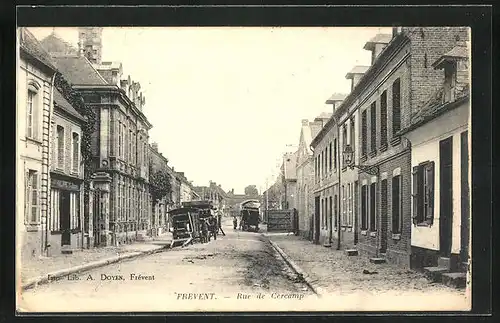 AK Frévent, Rue de Cercamp