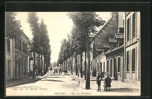 AK Frévent, Rue de Doullens
