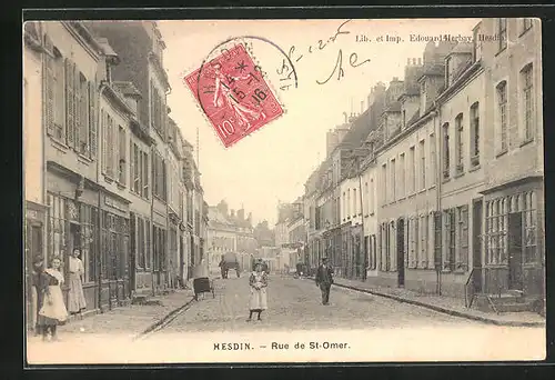 AK Hesdin, Rue de St-Omer