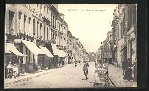 AK Saint-Omer, Rue de Dunkerque