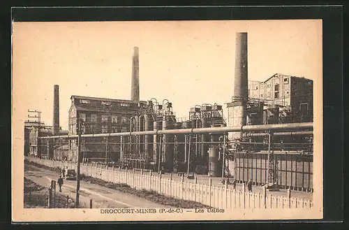 AK Drocourt-Mines, Les Usines