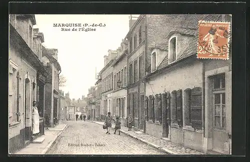 AK Marquise, Rue de l`Eglise