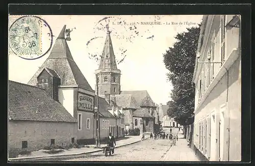 AK Marquise, La Rue de l`Èglise