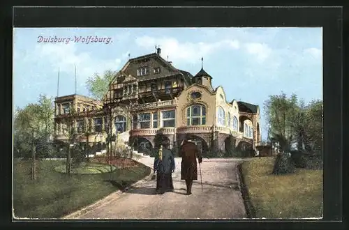 AK Duisburg, Gasthaus zur Wolfsburg