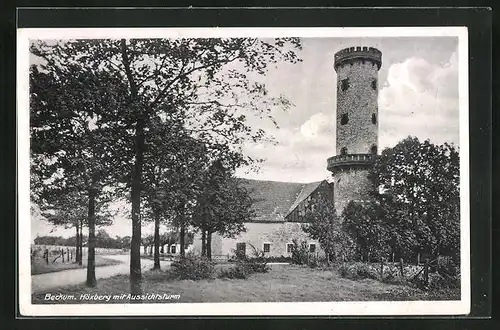 AK Beckum, Höxberg mit Aussichtsturm