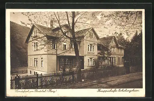 AK Wendefurt /Harz, Knappschafts-Erholungsheim