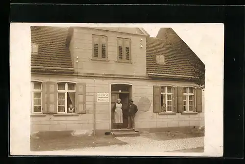 Foto-AK Jerichow /Anhalt, Getreidehandlung Wilhelm Turre 1927