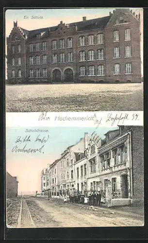 AK Hochemmerich, Ev. Schule, Schulstrasse