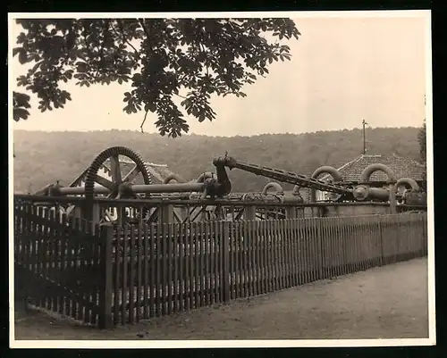 Fotografie unbekannter Fotograf, Ansicht Bad Kissingen, Pumpwerk am Gradierbau