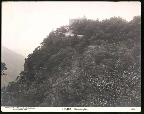 Fotografie NPG, Berlin-Steglitz, Ansicht Thale / Harz, Hexentanzplatz