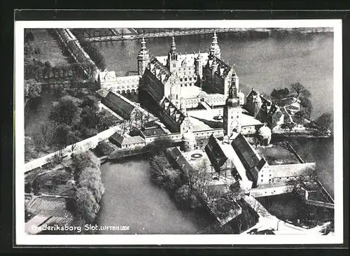 AK Frederiksborg, Slot, Luftbillede