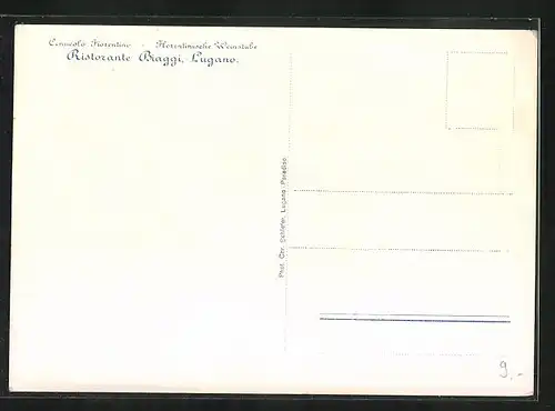 AK Lugano, Ristorante Biaggi, Weinstube