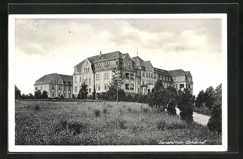 AK Greiffenberg i. Isergebirge, Sanatorium Birkenhof