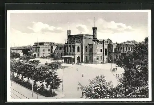 AK Breslau, Hauptbahnhof