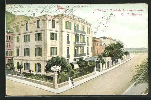 AK Monaco, Hotel de la Condamine H. Tairraz