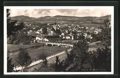 AK Kaplitz, Gesamtansicht des Ortes