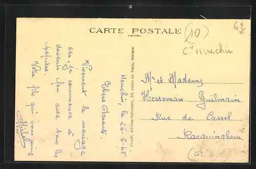 AK Heuchin, La Poste