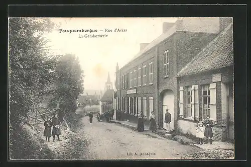 AK Fauquembergue, Rue d`Arras, La Gendarmerie