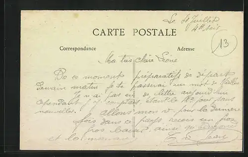 AK Fruges, Rue de l`Eglise et Grand Place