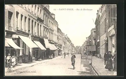 AK Saint-Omer, Rue de Dunkerque