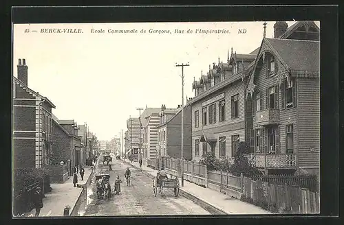 AK Berck-Ville, Ecole Communale de Garcons, Rue de l'Impératrice