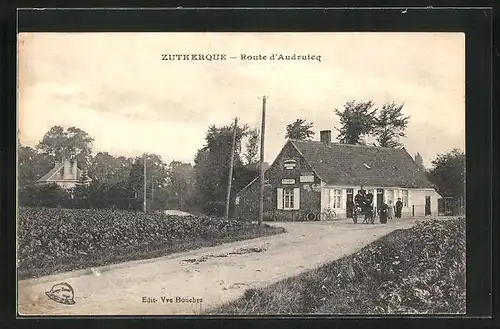 AK Zutkerque, Route d'Audruicq