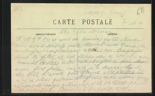 AK Pont-de-Briques, Une Rue