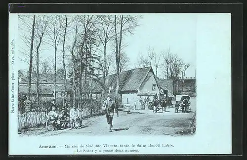 AK Amettes, Maison de Madame Vincent