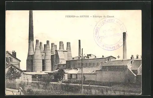 AK Pernes-en-Artois, Fabrique de Ciment