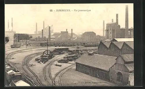 AK Isbergues, Vue panoramique