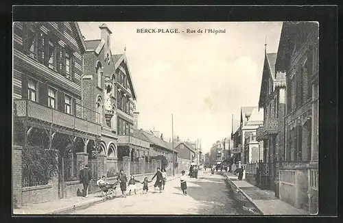 AK Berck-Plage, Rue de L`Hôpital