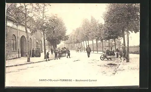 AK Saint-Pol-sur-Ternoise, Boulevard Carnot