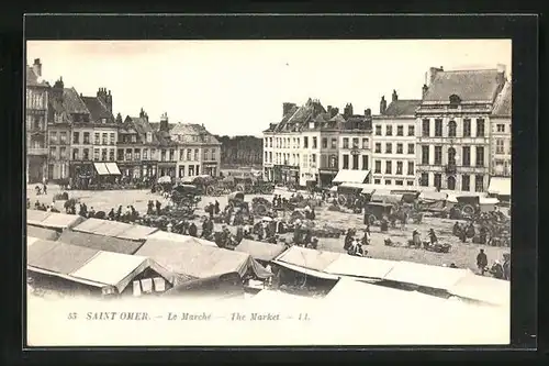 AK Saint-Omer, Le Marché