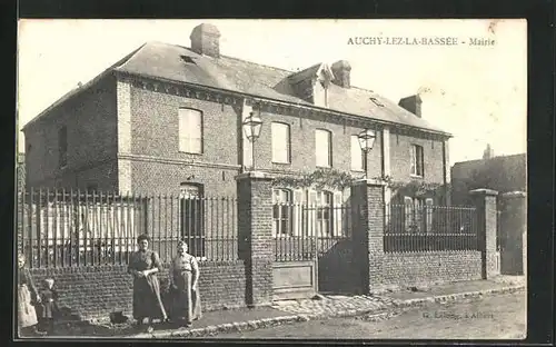 AK Auchy-lez-la-Bassée, Mairie