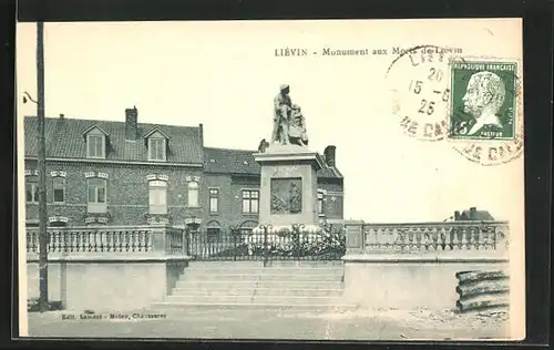 AK Liévin, Monument aux Marts de Liévin