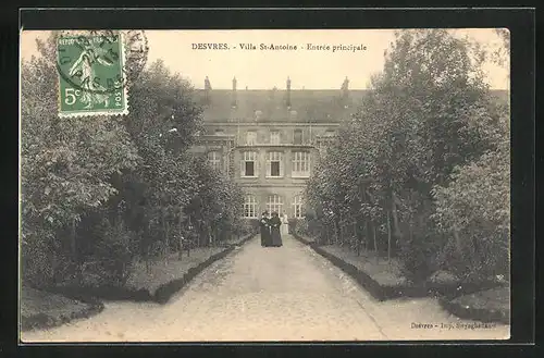 AK Desvres, Villa St-Antoine, Entrée principale