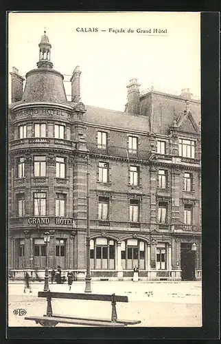 AK Calais, Facade du Grand Hôtel