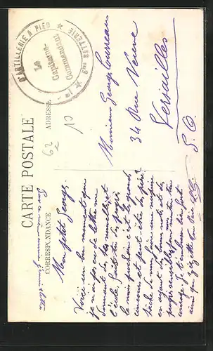 AK Calais, Une Rue du Courgain