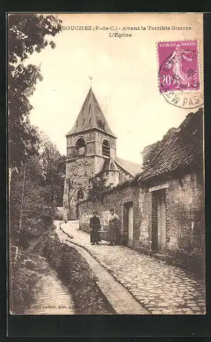 AK Souchez, Avant la Terrible Guerre L`Eglise