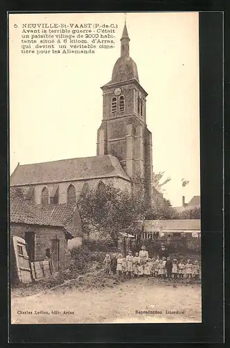 AK Neuville-St-Vaast, Avant la terrible guerre
